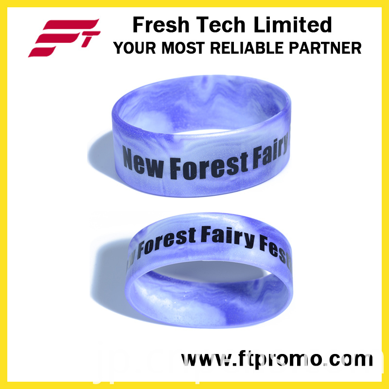 Hot Selling Customized Printed Silicone Wristband
